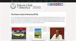 Desktop Screenshot of falconclub.com